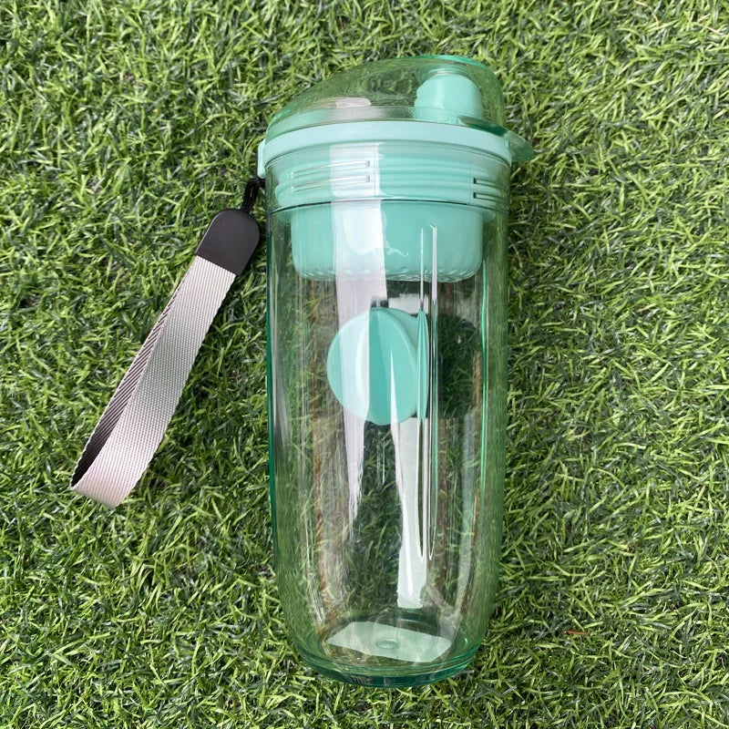 400ML Shaker Bottle with Ball (BPA Free)