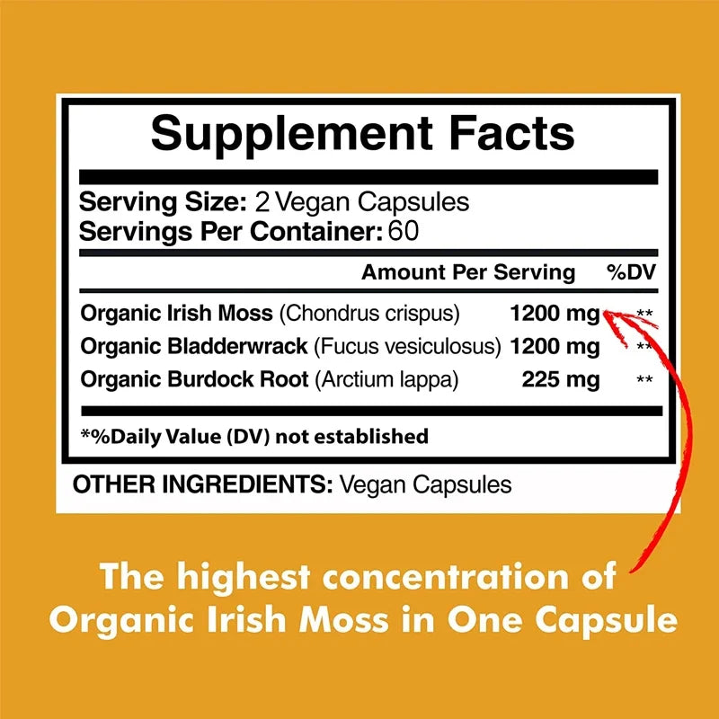 Sea Moss 2625 Mg