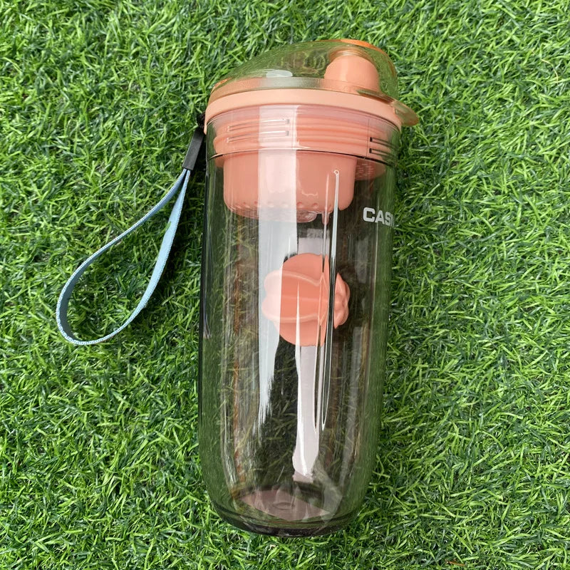 400ML Shaker Bottle with Ball (BPA Free)