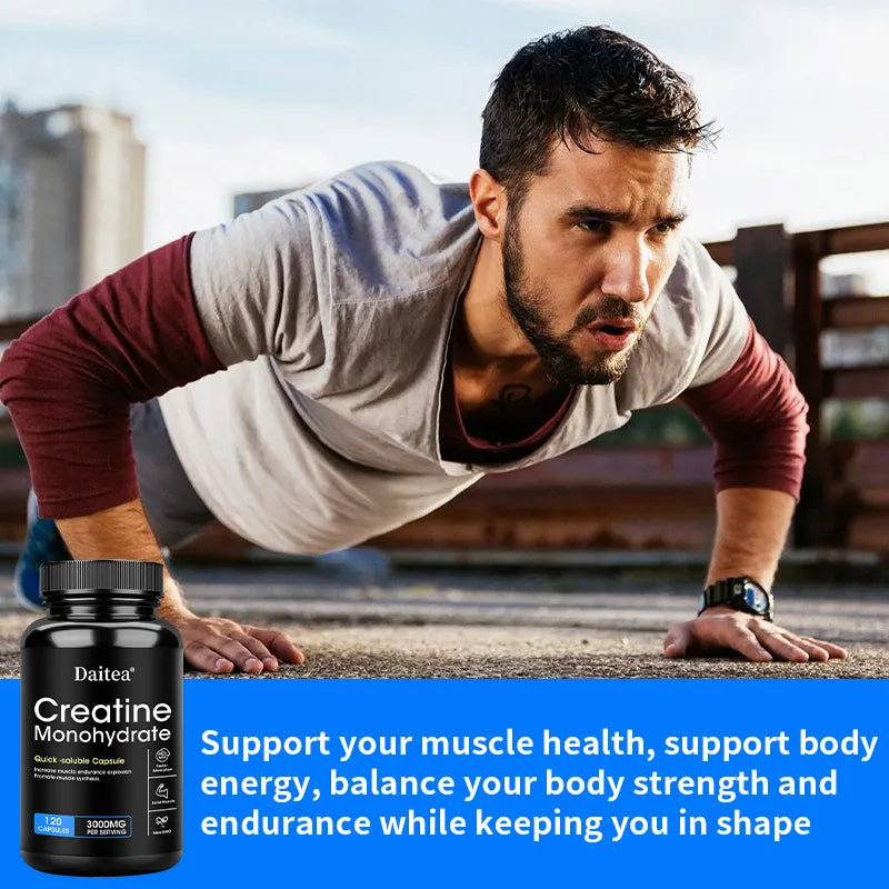 Creatine Monohydrate: Quick Soluble Capsule