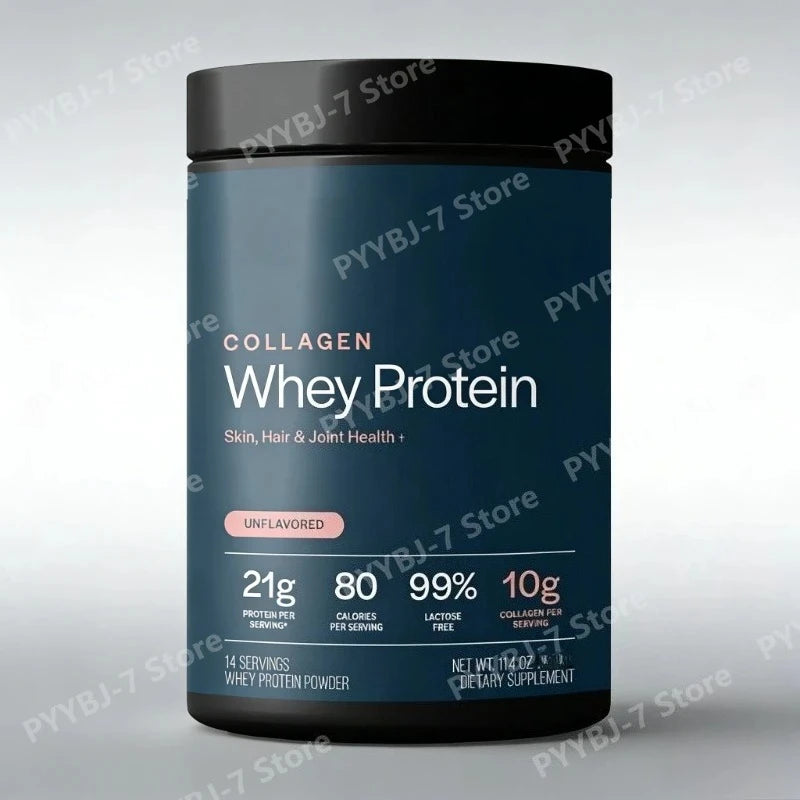 Whey Protein Powder & Grass-Fed Collagen (Daily Nutrition Support)