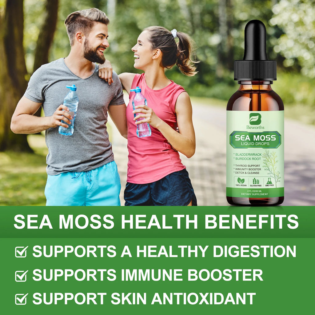 BEWORTHS 100% Organic Sea Moss Drop