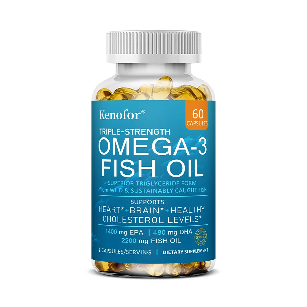 Omega 3 Fish Oil: 220mg Fish Oil (Medium Dosage)
