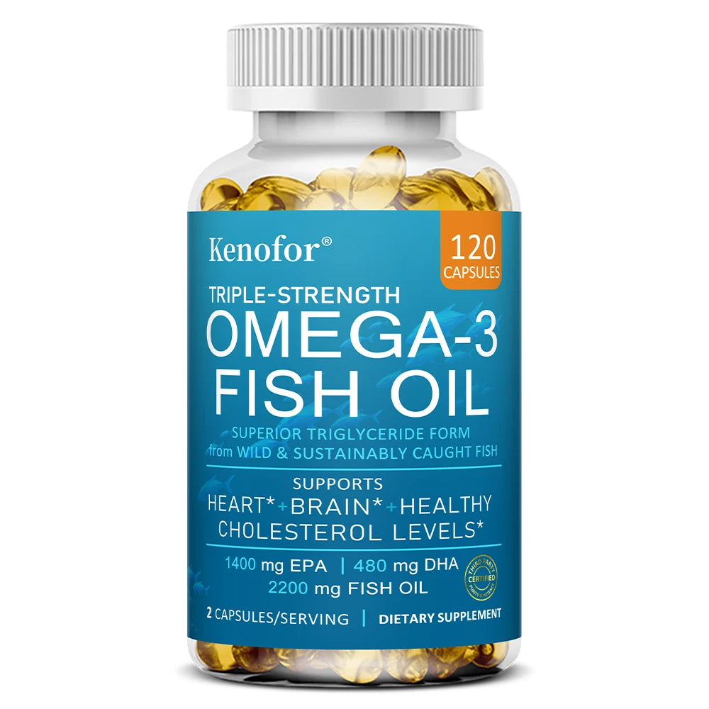 Omega 3 Fish Oil: 220mg Fish Oil (Medium Dosage)