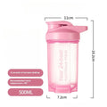 1PC 500ml Protein Powder Shaker