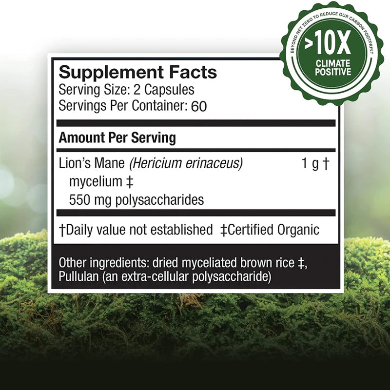 Premium Lion's Mane Capsules