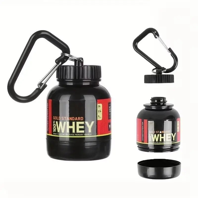 100ML Outdoor Sport Mini Portable Protein Container