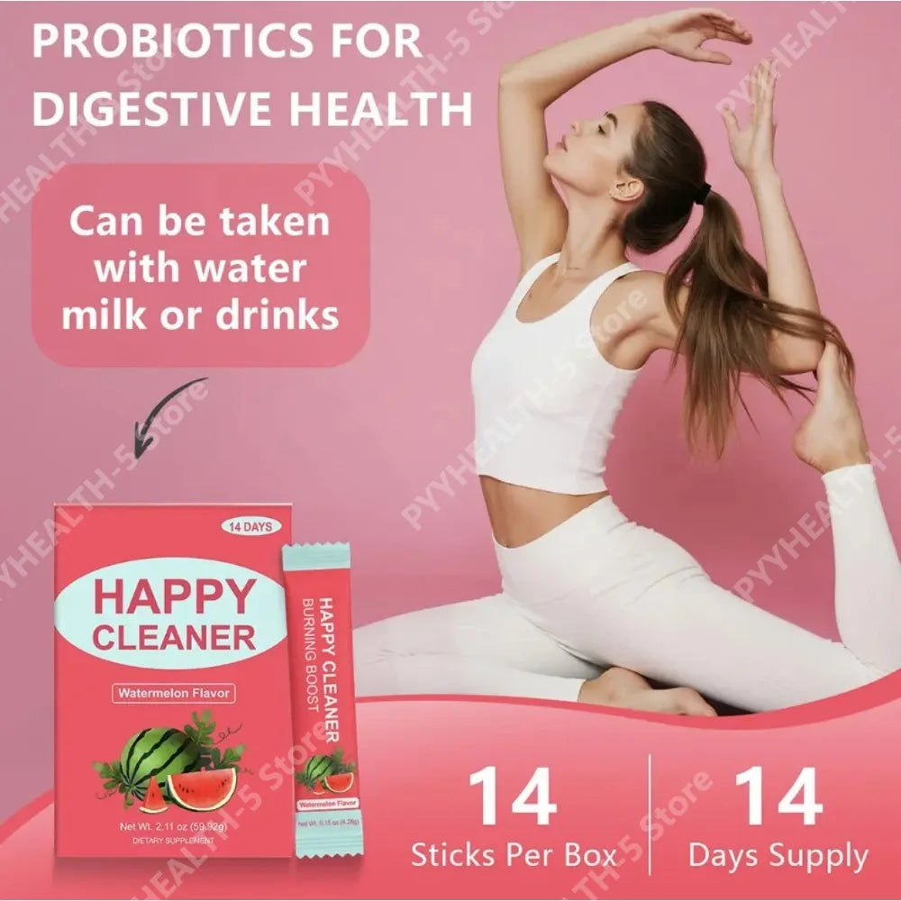 Probiotic Electrolyte Powder: Watermelon & Mixed Berry Flavour (14 Sticks 59.92 G Net Wt) Supports Daily Digestive Health