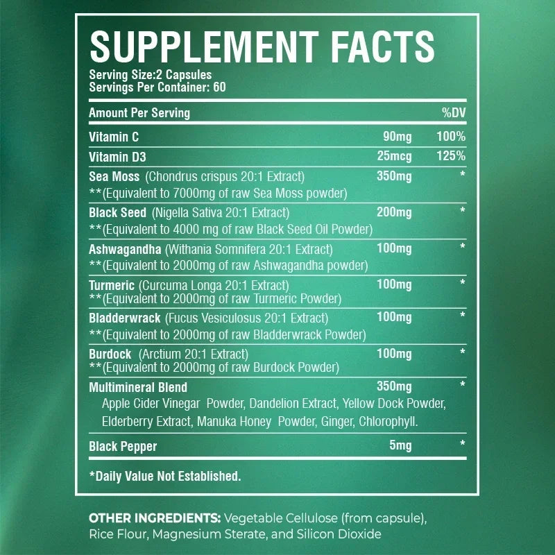 Sea Moss Supplement