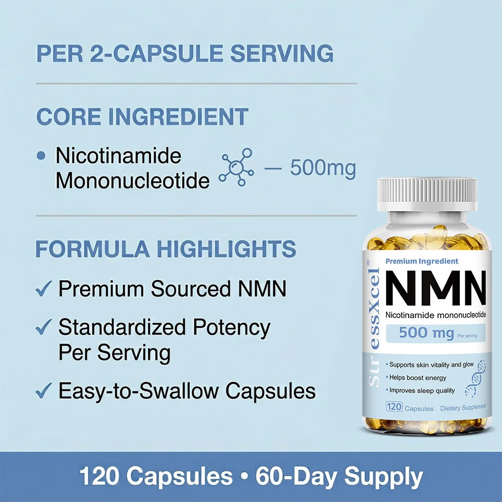 NMN 500mg Capsules