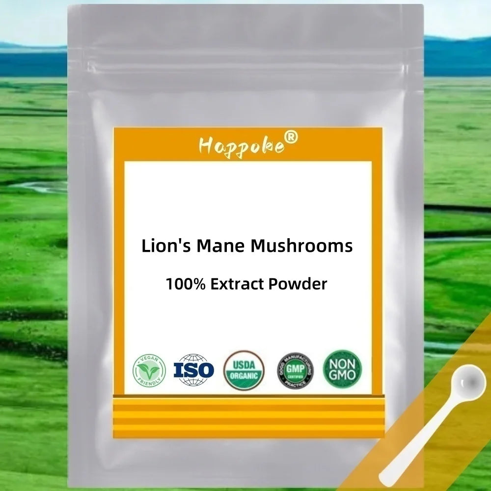 100-1000g Lion's Mane Mushrooms Raw Powder