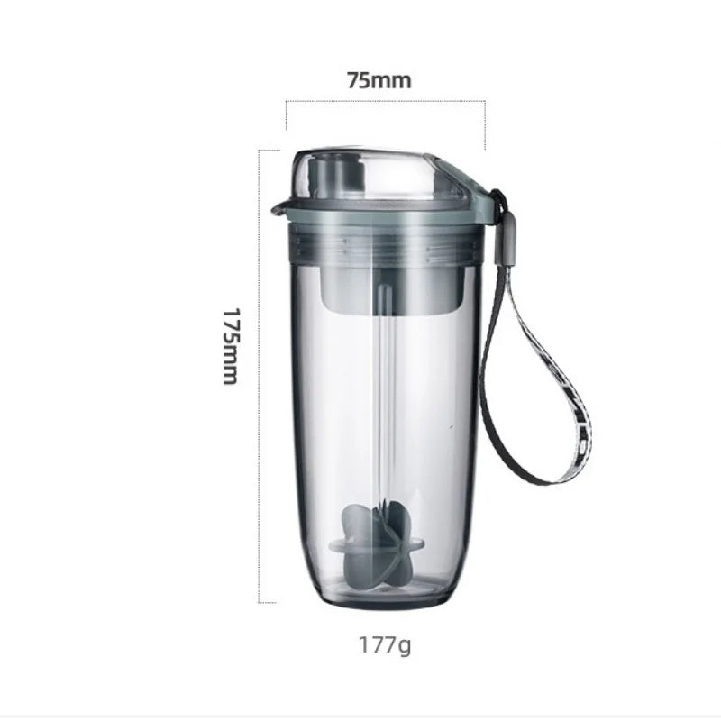 400ML Shaker Bottle with Ball (BPA Free)