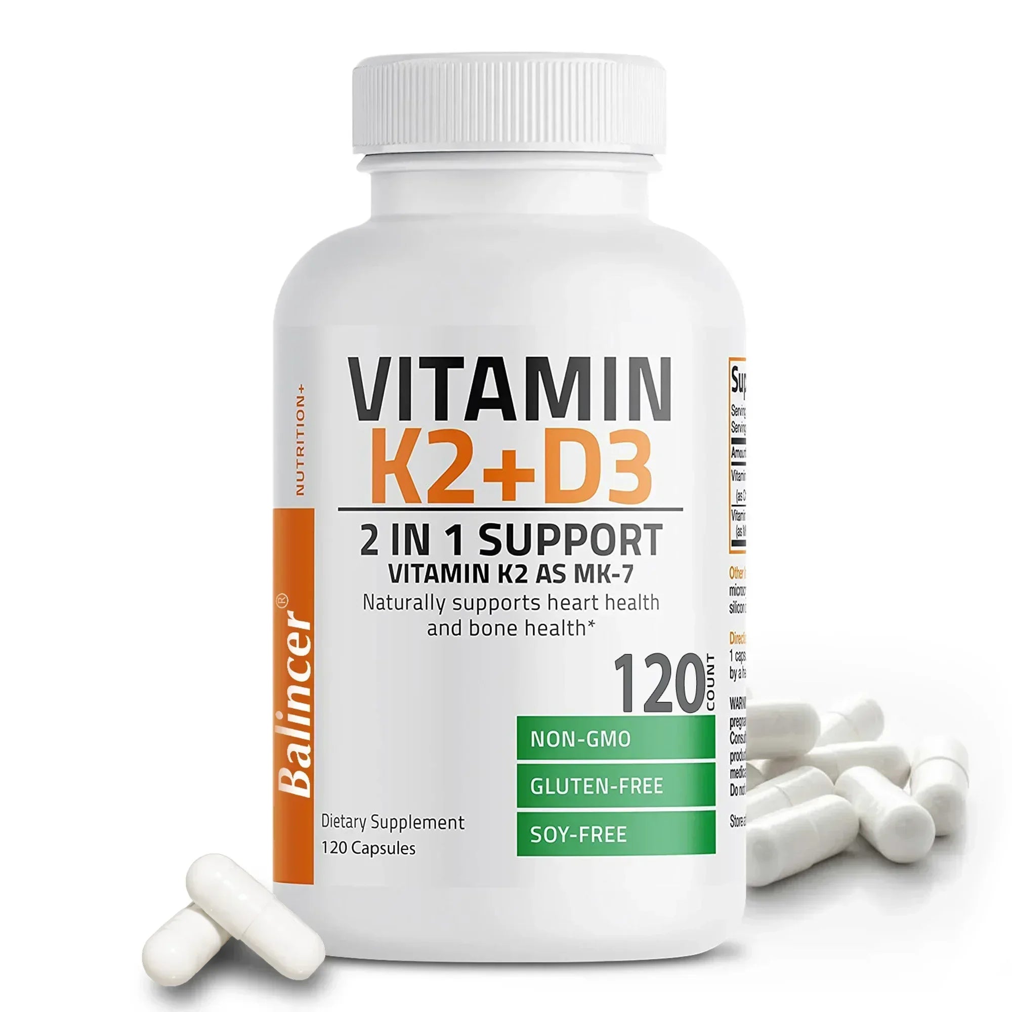 Vitamin D3 + K2 (MK7) (Highly Recommended)