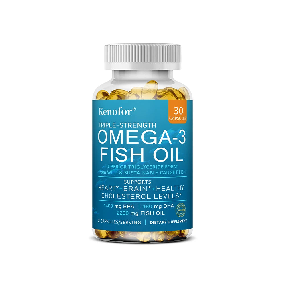 Omega 3 Fish Oil: 220mg Fish Oil (Medium Dosage)