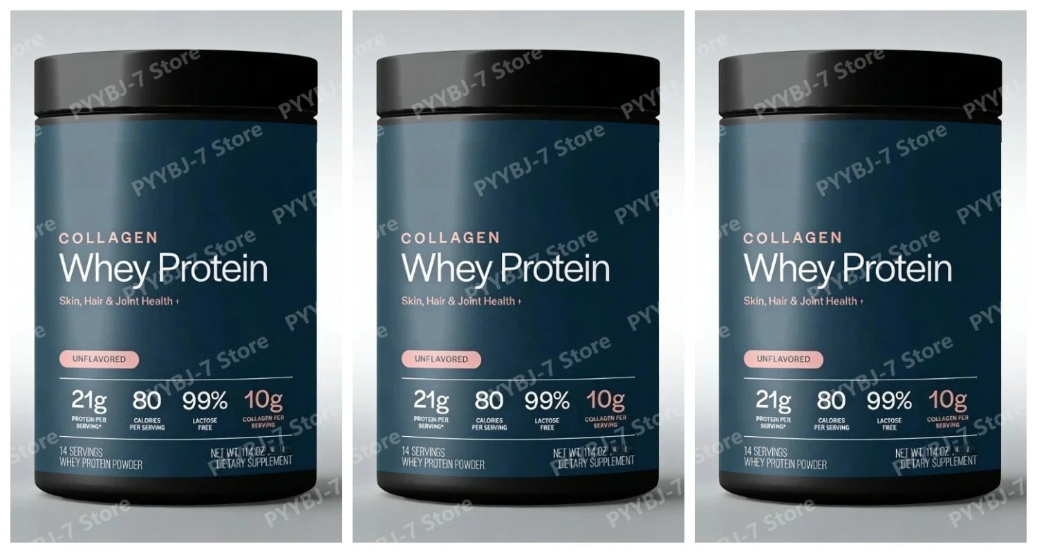 Whey Protein Powder & Grass-Fed Collagen (Daily Nutrition Support)