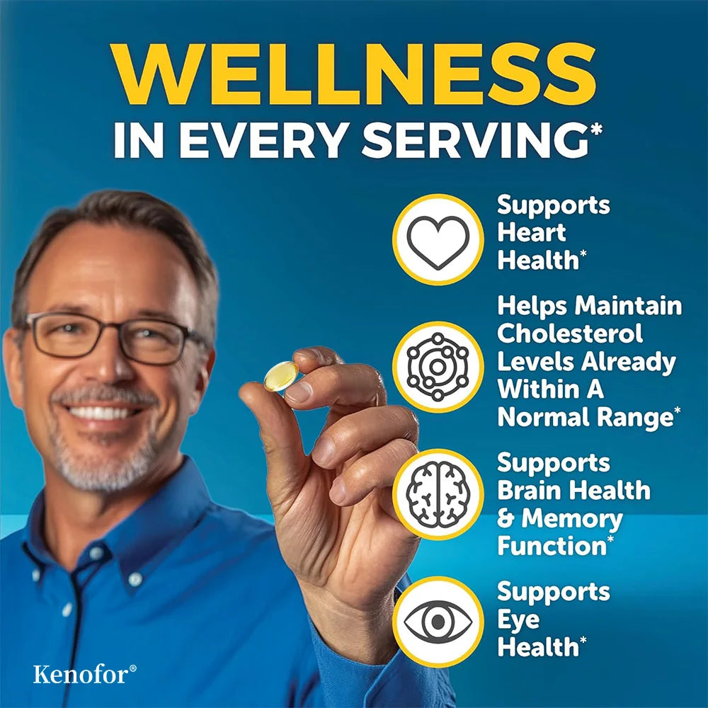 Omega 3 Fish Oil: 220mg Fish Oil (Medium Dosage)