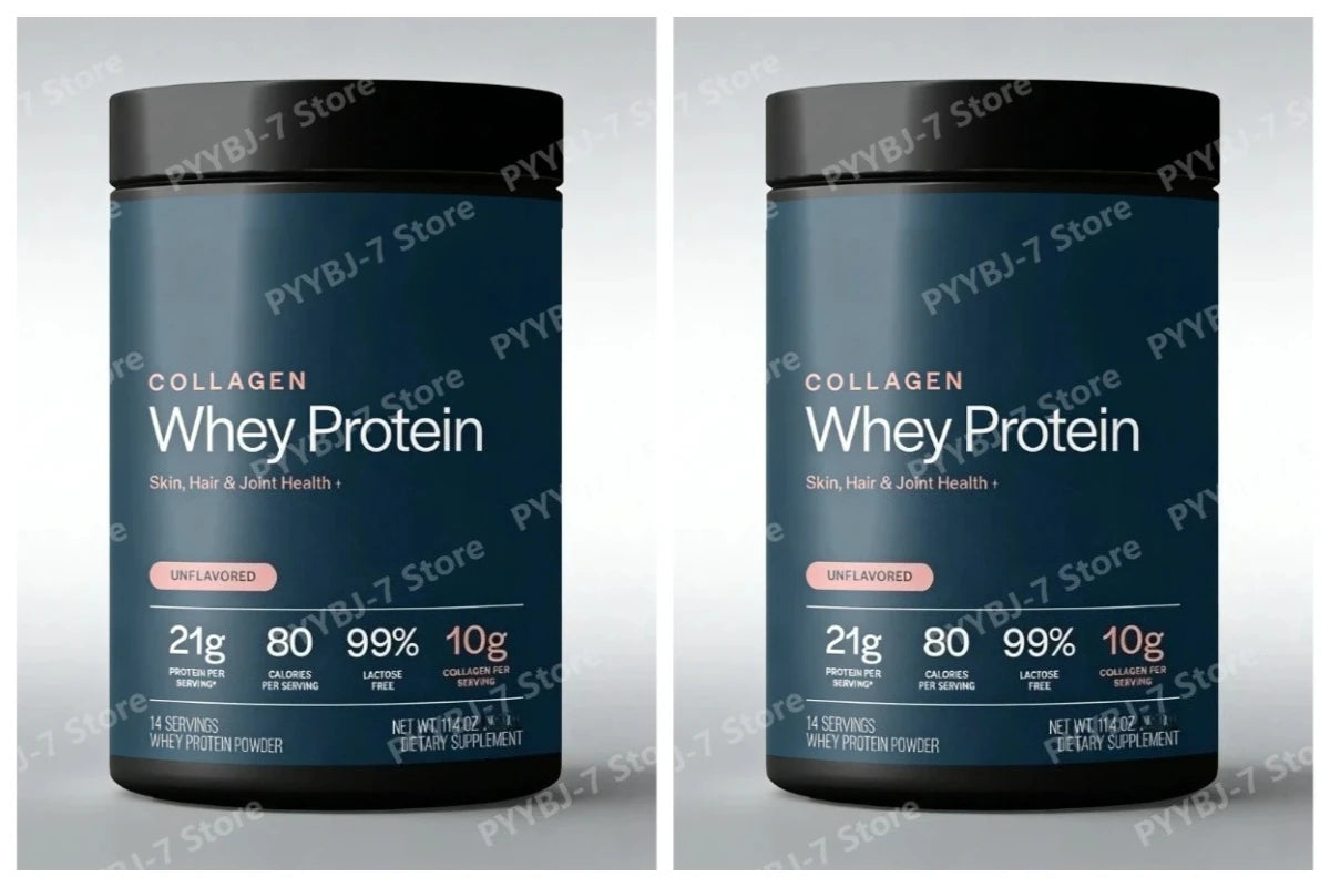 Whey Protein Powder & Grass-Fed Collagen (Daily Nutrition Support)